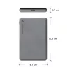 dbramante1928 re-charge - Akupank 5K Wireless - Hall, 5000 mAh, Juhtmevaba laadimine, 3,87 V, Hall