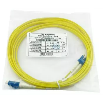 BlueOptics SFP3131BU5MK InfiniBand kiudoptiline kaabel 5 m LC Kollane