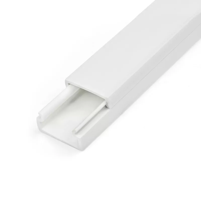 StarTech.com täis kaablikanal kleepuva teibi ja kattega, 3/4 tolli(19mm)L x 3/8 tolli(11mm)K - 3jalga(1m) pikkus, PVC võrgu-/toitejuhtme peitja/seinajuhtmerenn, max 6 kaablit, UL loetletud