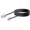 Võrgukaabel Schwaiger 6,0 m RJ-11 - RJ-45 6 m must