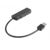 Kaabli soovahetaja USB 3.1 A SATA Must Akasa AK-AU3-07BK