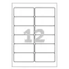 Printerisildid Avery J8177-25 valged