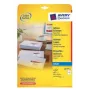 Printerisildid Avery J8177-25 valged