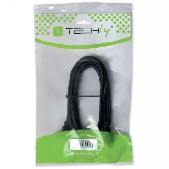 Techly USB 2.0 kaabel A isane / B isane nurga all 1m ICOC U-AB-10-ANG