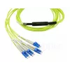 BlueOptics CBL-MPO12-4LC-SMF-1M InfiniBand fiiberoptiline kaabel MPO 4x LC 1m