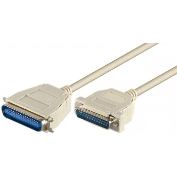 Microconnect PRIGL2 paralleelkaabel valge 2 m