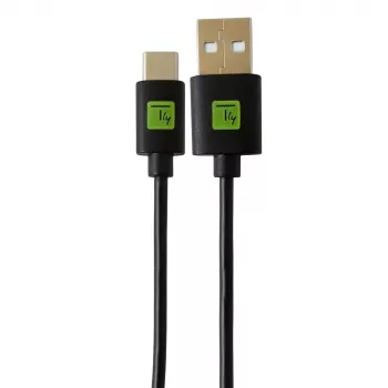 Techly ICOC MUSB20-CMAM20T USB-kaabel USB 2.0 2 m USB A USB C Must