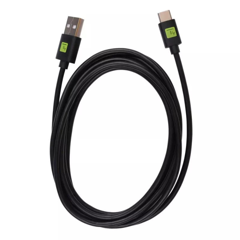 Techly ICOC MUSB20-CMAM20T USB-kaabel USB 2.0 2 m USB A USB C Must