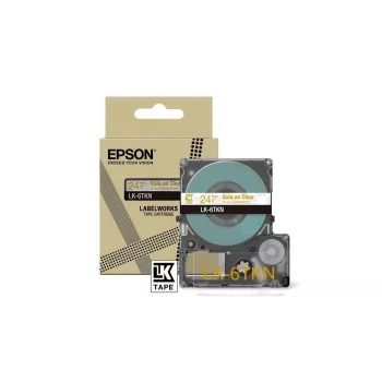 Epson LK-6TKN Gold 2,4 cm Termosiirde sildilint Kuldne Läbipaistev