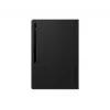 Samsung EF-ZX900PBEGEU tahvelarvuti ümbris 37,1 cm (14,6 tolli) Folio Must, Läbipaistev
