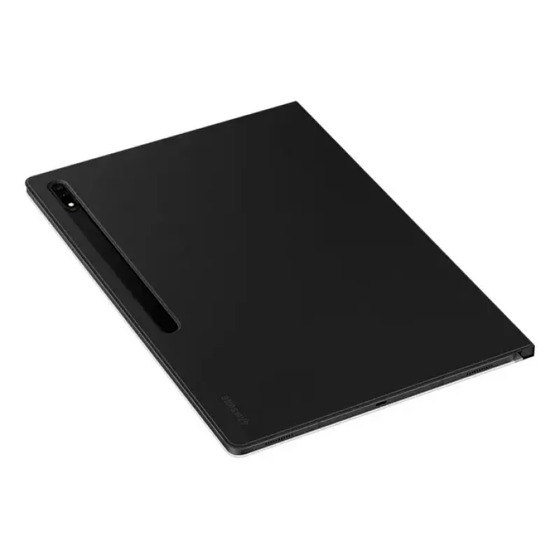 Samsung EF-ZX900PBEGEU tahvelarvuti ümbris 37,1 cm (14,6 tolli) Folio Must, Läbipaistev