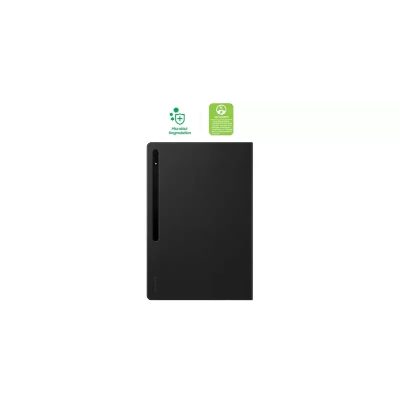 Samsung EF-ZX900PBEGEU tahvelarvuti ümbris 37,1 cm (14,6 tolli) Folio Must, Läbipaistev