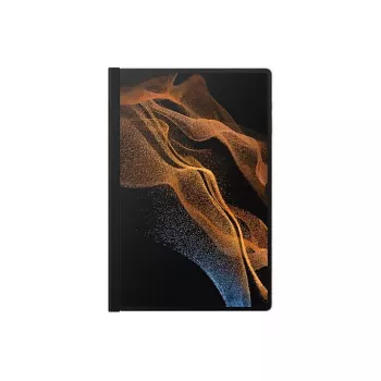 Samsung EF-ZX900PBEGEU tahvelarvuti ümbris 37,1 cm (14,6 tolli) Folio Must, Läbipaistev