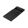 Conceptronic DANTE06B 2,5-tolline kõvakettakarp USB 3.0, HDD/SSD-korpus, 2,5 tolli, Serial ATA III, 6 Gbit/s, USB-ühendus, must