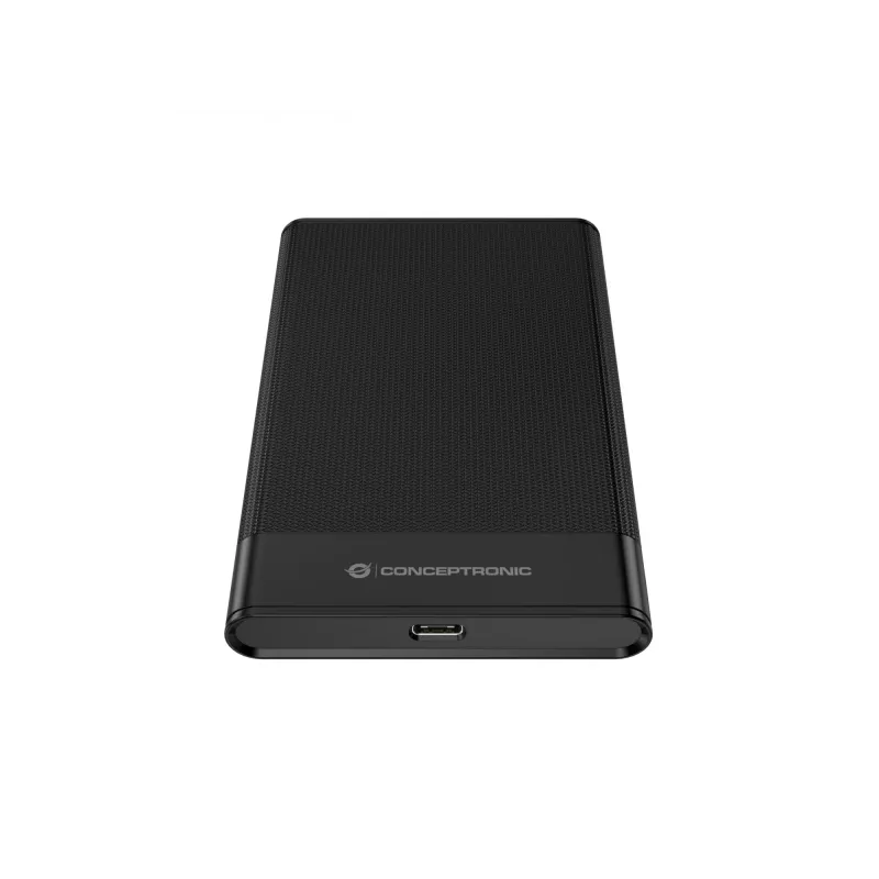 Conceptronic DANTE06B 2,5-tolline kõvakettakarp USB 3.0, HDD/SSD-korpus, 2,5 tolli, Serial ATA III, 6 Gbit/s, USB-ühendus, must