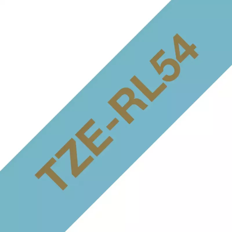 Brother TZE-RL54 sildistuslint kuldne sinisel