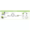 Techly IUSB-REP20TY USB-kaabel USB 2.0 5 m USB A Must