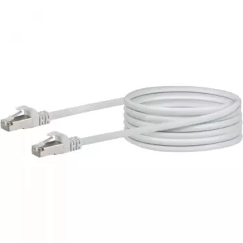 Networking kaabel Schwaiger CKB6100 052 RJ-45 Cat6 10 m Valge