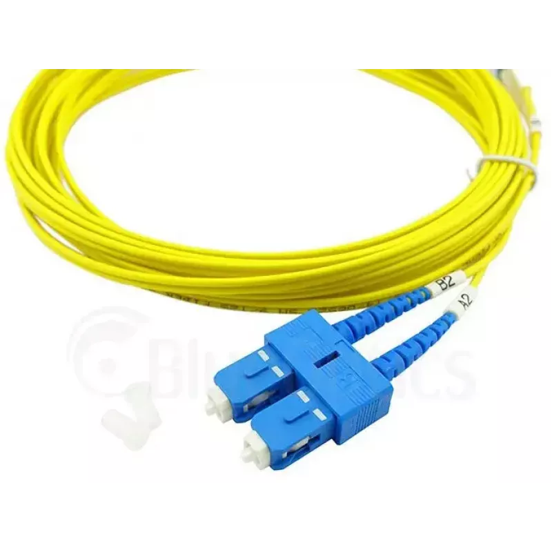 BlueOptics SFP3232BU5MK InfiniBand fiiberoptiline kaabel 5 m SC kollane