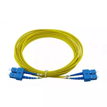 BlueOptics SFP3232BU5MK InfiniBand fiiberoptiline kaabel 5 m SC kollane