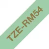 Brother TZE-RM54 silditeip Kuldne mündivärvi taustal