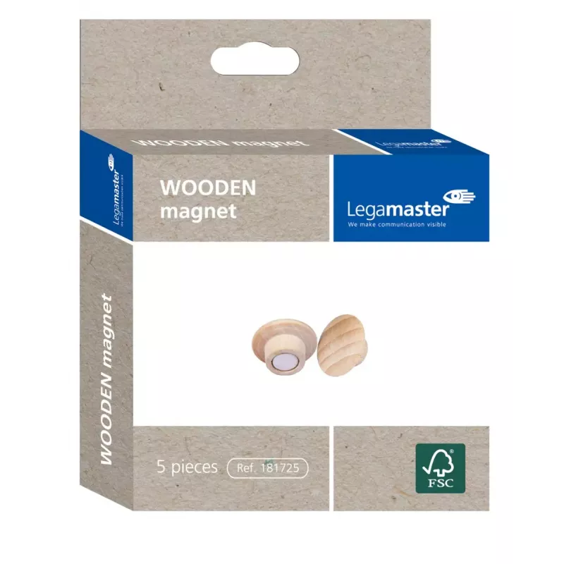 Puidust magnet Legamaster 25mm 5tk