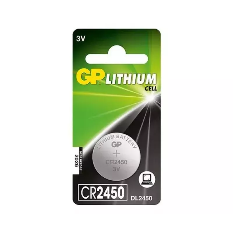 Ühekordne aku GP Batteries CR2450 liitiumelement