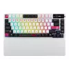 Mehaaniline mänguklaviatuur ASUS ROG Azoth X — 75% paigutus, USB + RF juhtmevaba, Bluetooth, RGB, randmetugi, must/valge