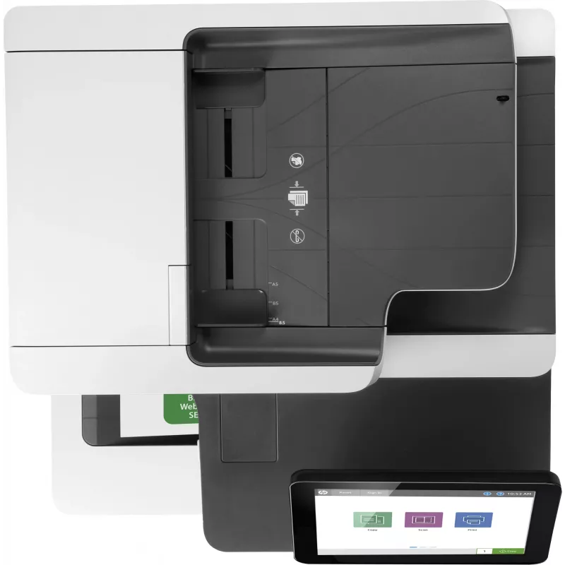 HP Color LaserJet Enterprise MFP M578dn, Laser, värviprintimine, 1200 x 1200 DPI, A4, otseprintimine, valge