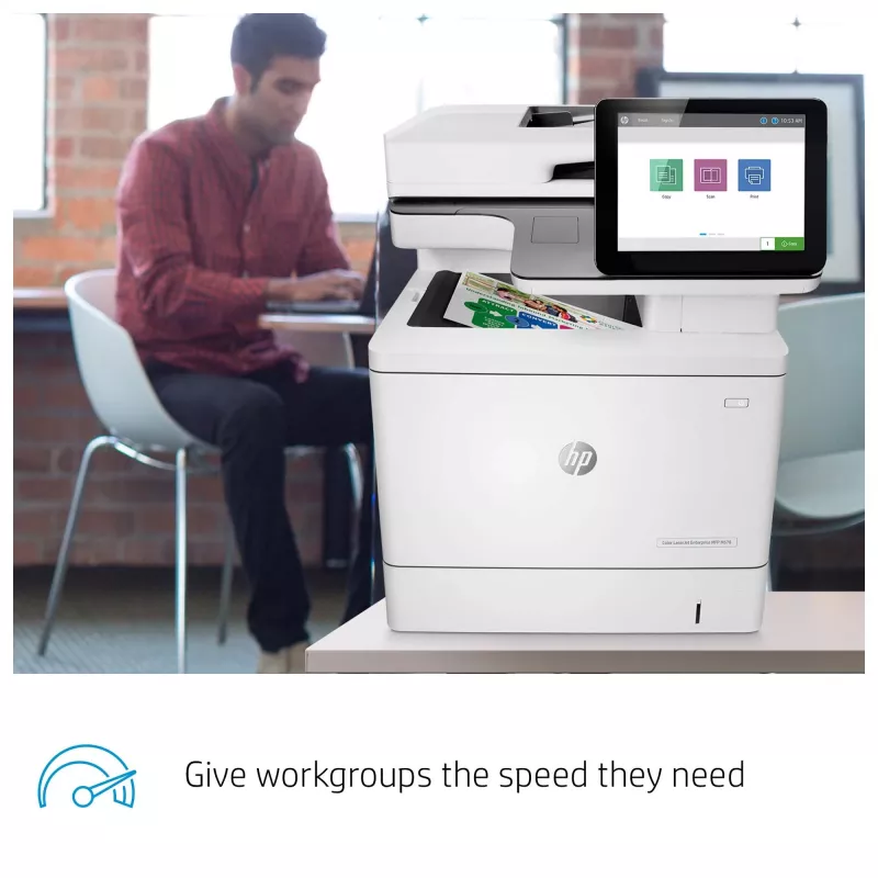 HP Color LaserJet Enterprise MFP M578dn, Laser, värviprintimine, 1200 x 1200 DPI, A4, otseprintimine, valge