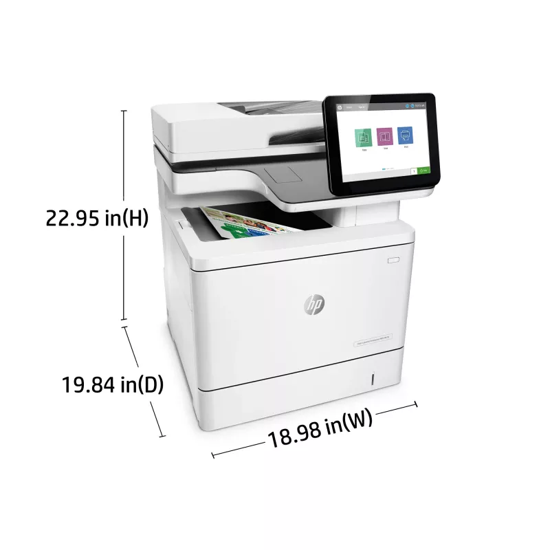HP Color LaserJet Enterprise MFP M578dn, Laser, värviprintimine, 1200 x 1200 DPI, A4, otseprintimine, valge