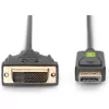 Techly Monitor DisplayPort-DVI kaabel 2 m ICOC DSP-C-020