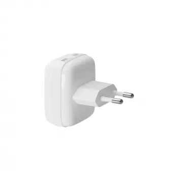 d bramante re-charge Pro — EL-i lame seinakellaadur, 2× USB-C 25W, siseruumidesse, valge