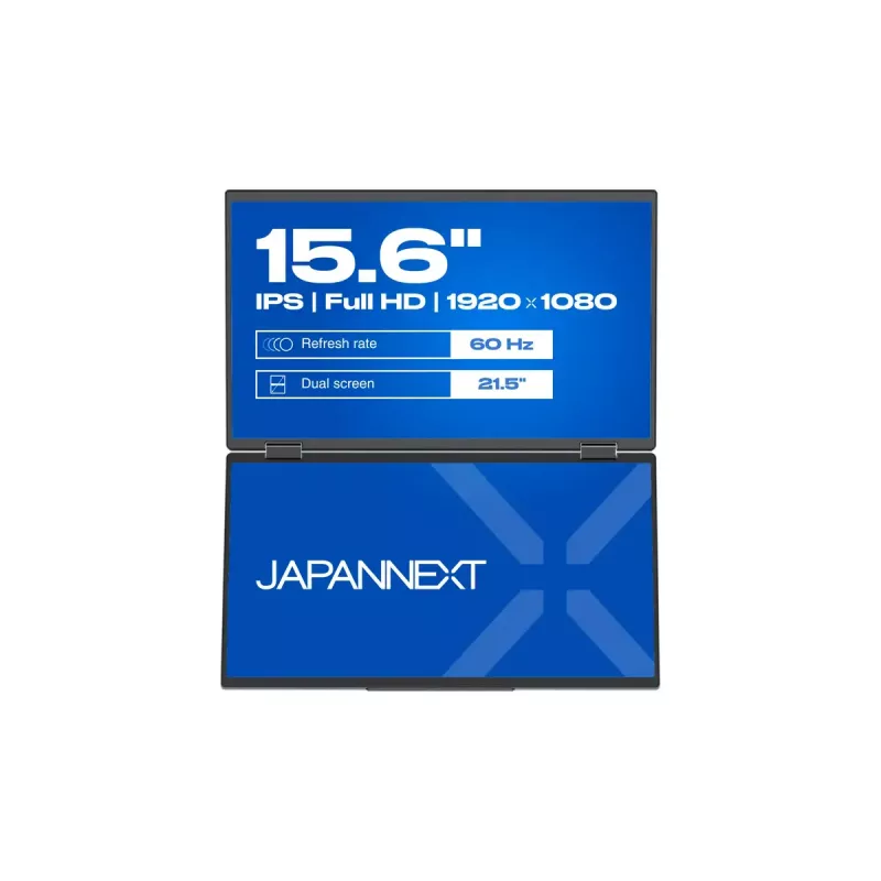 JAPANNEXT JN-DMD-IPS156F arvutikuvar 39,6 cm (15,6 tolli) 1920 x 1080 pikslit Full HD LCD must