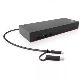 Lenovo ThinkPad Hybrid USB-C with USB-A Dock juhtmega USB 3.2 Gen 2 (3.1 Gen 2) USB-C must