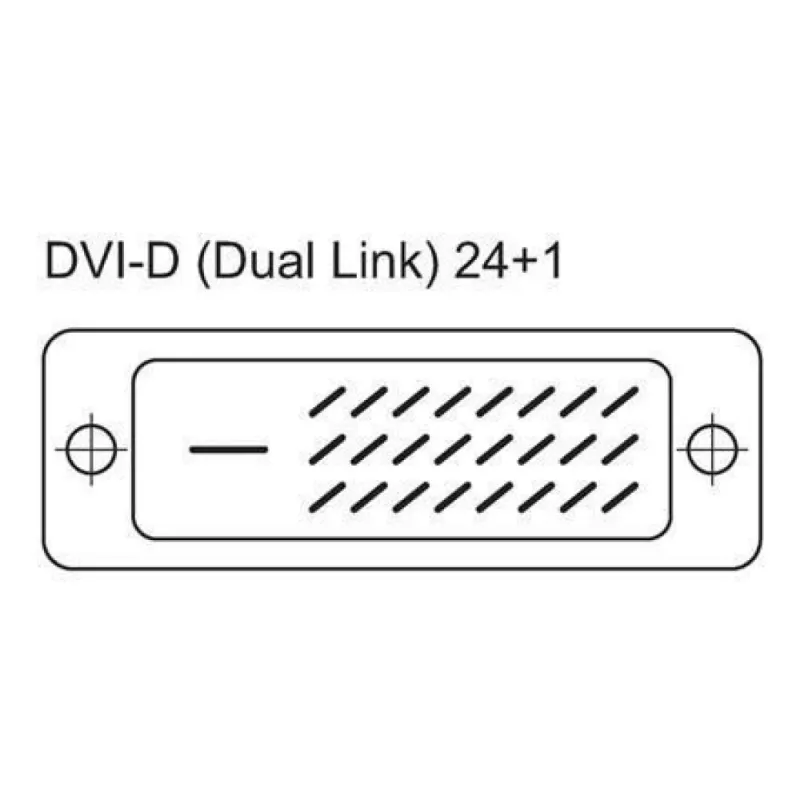 Techly Dual Link DVI digital (DVI-D) ferriidiga 10 m ICOC DVI-811CF