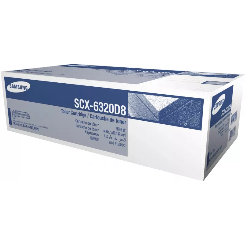 Tonerikassett Samsung SCX-6320D8, must, 8000 lehekülge, 1 tk