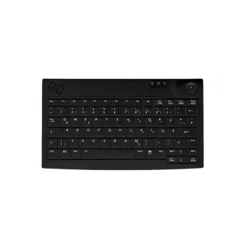 Active Key AK-440 klaviatuur kontor USB QWERTZ prantsuse must mehaaniline tenkeyless