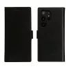 Folio-telefonikott dbramante1928 Lynge Samsung Galaxy S23 Ultra jaoks — must, 3 kaarditaskut, sobib 6,8-tollisele
