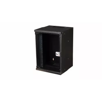 Equip Eco Mount 10 inch korpus, 09U, 300X300MM, RAL9005 must