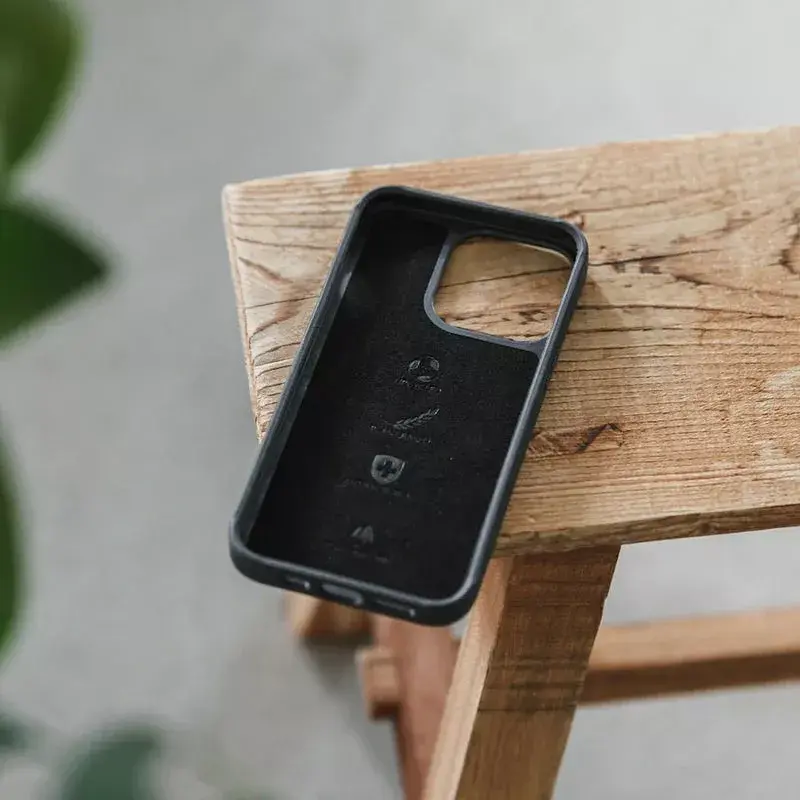 Woodcessories Bio Case mobiiltelefoni ümbris Must iPhone 14 Plus 17 cm