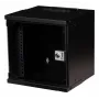 Seinale paigaldatav rack-kapp EQUIP EWM-06-3030-B 6U, 312 mm lai, 300–330 mm sügav, must