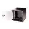 Seinale paigaldatav rack-kapp EQUIP EWM-06-3030-B 6U, 312 mm lai, 300–330 mm sügav, must