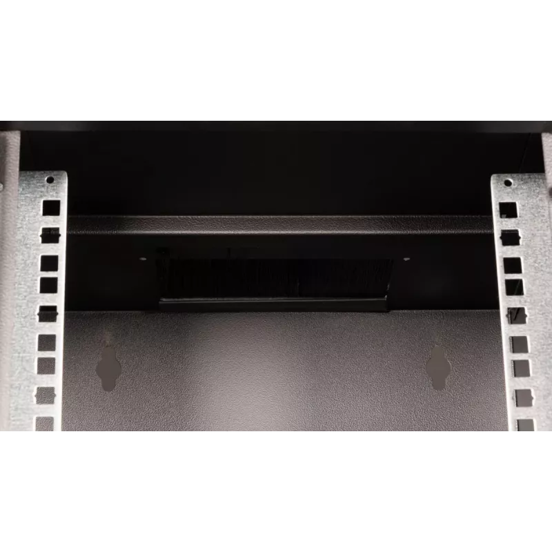 Seinale paigaldatav rack-kapp EQUIP EWM-06-3030-B 6U, 312 mm lai, 300–330 mm sügav, must