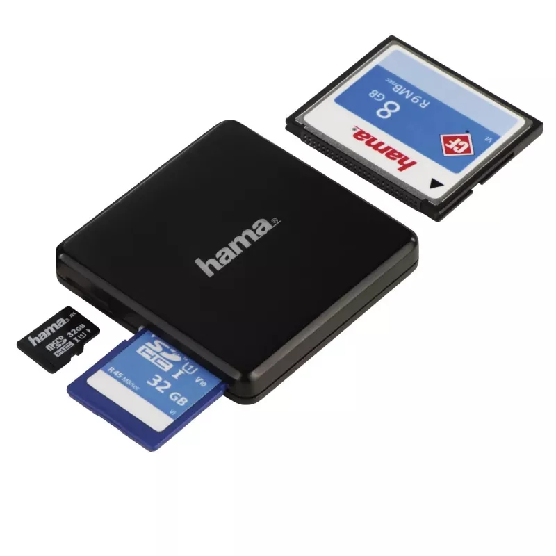 Hama 00124156 kaardilugeja USB 3.2 Gen 1 (3.1 Gen 1) Type-A Must
