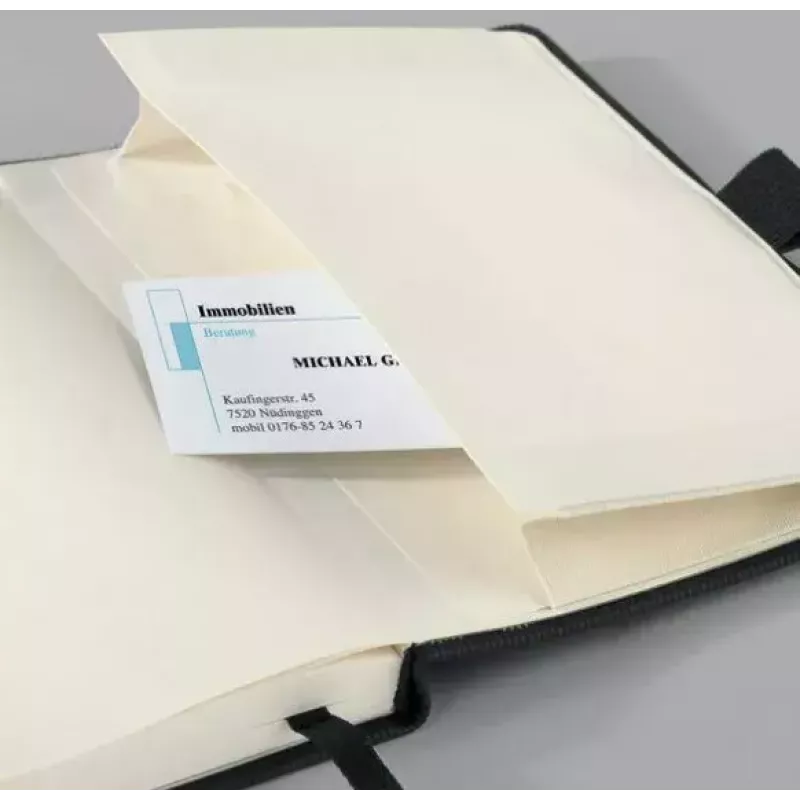 Märkmik Sigel CO132 A6 194 lehte Must