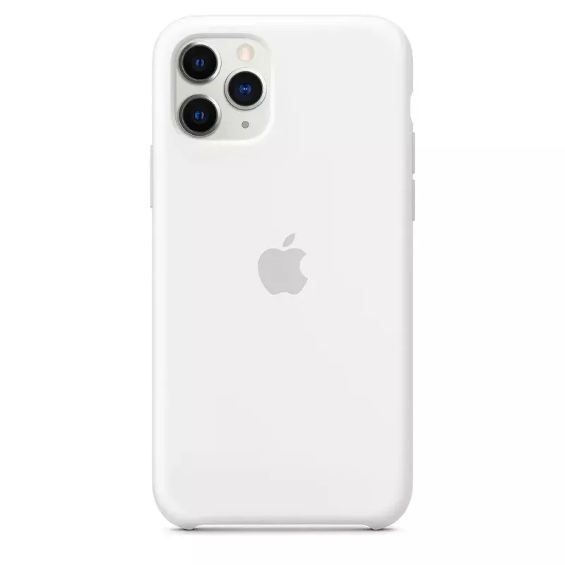 Apple iPhone 11 Pro silikoonkate valge