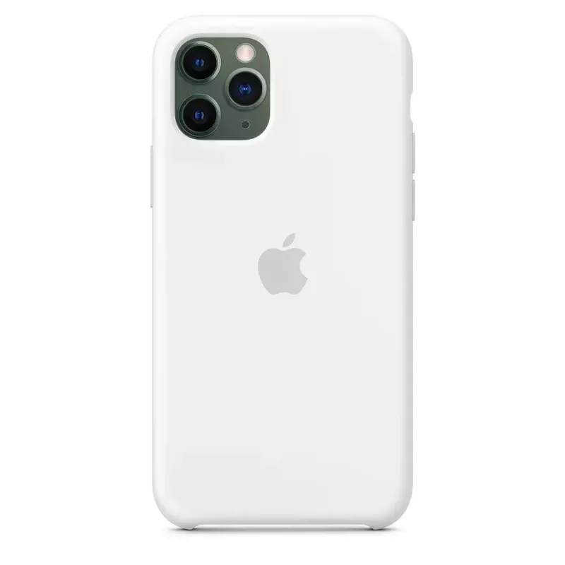 Apple iPhone 11 Pro silikoonkate valge