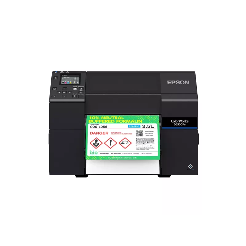 Epson ColorWorks CW-D6500Pe tindiprinteriga värviline etiketiprinter, USB, Ethernet