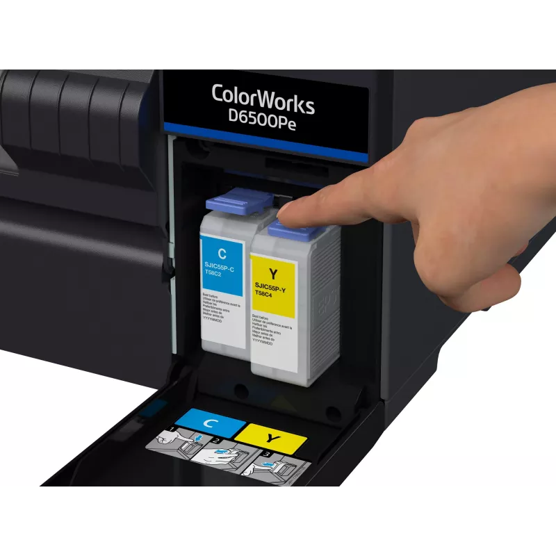 Epson ColorWorks CW-D6500Pe tindiprinteriga värviline etiketiprinter, USB, Ethernet